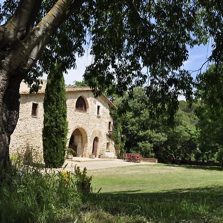 Mas Pages Hostel Sant Esteve De Guialbes Buitenkant foto