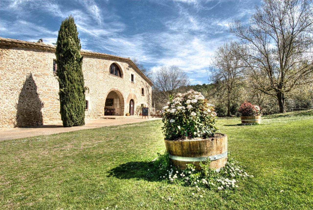 Mas Pages Hostel Sant Esteve De Guialbes Buitenkant foto
